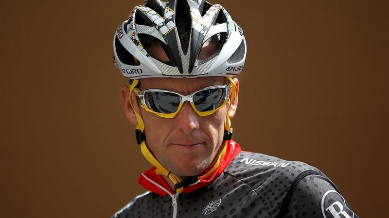 Lance Armstrong in May 2010
