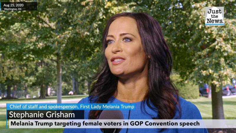 Stephanie Grisham discusses Melania