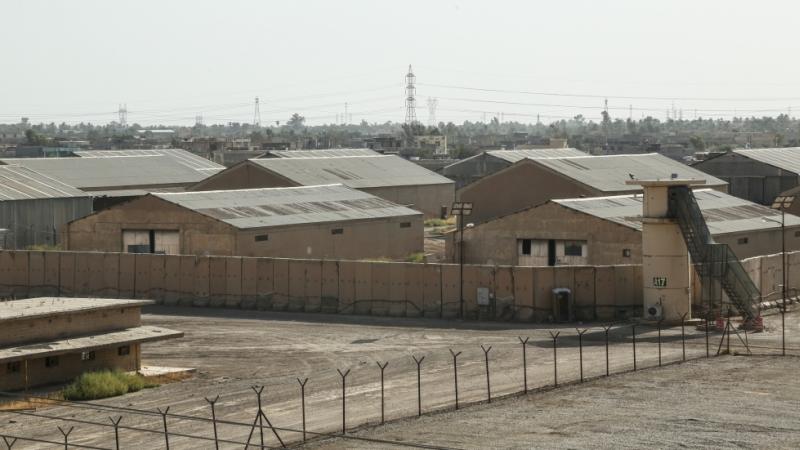 Buildings that were transferred to Iraqi Security Forces on Aug. 23