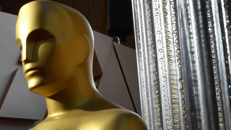 An Oscar statue at the 92nd Academy Awards, Feb. 8
