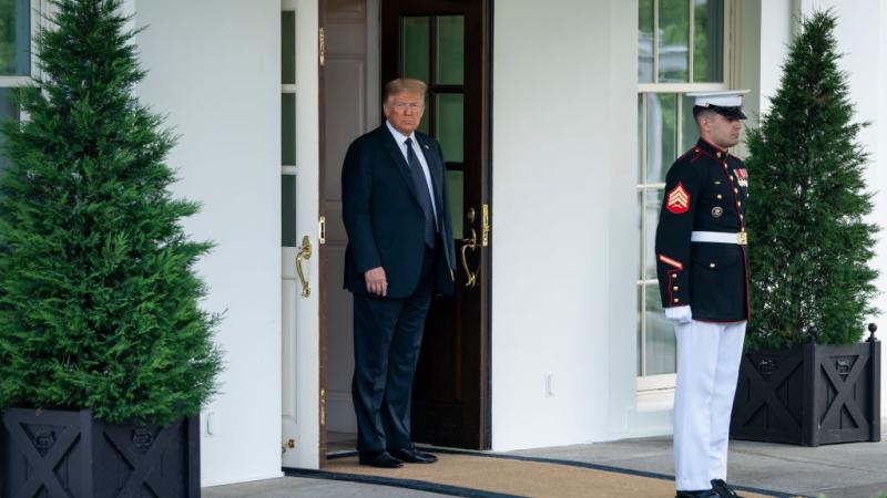 President Trump at White House