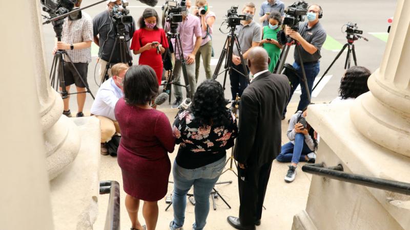 Attorneys For Family Of Breonna Taylor Hold News Conference Day After Meeting With State's Attorney General