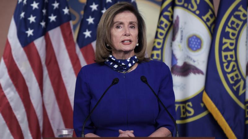 House Speaker Nancy Pelosi on August 27, 2020