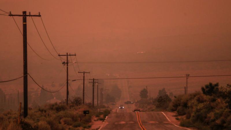 The Bobcat Fire in Juniper Hills 