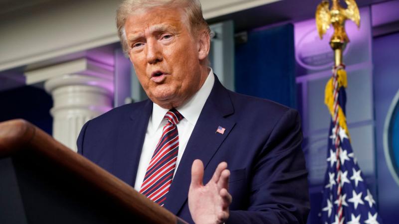 President Trump on September 27, 2020