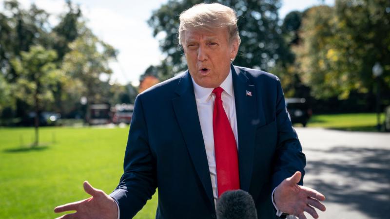 President Trump on September 30, 2020