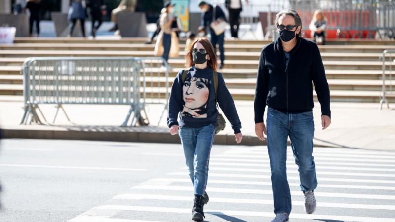 Pedestrians in New York City, Sept. 20