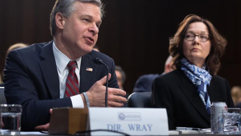 Chris Wray, Gina Haspel