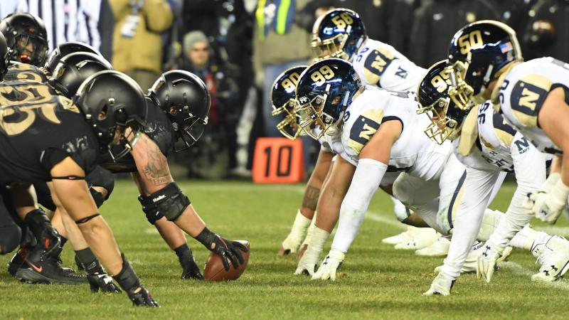 The Army-Navy game on December 8, 2018, at Lincoln Financial Field in Philadelphia,PA.