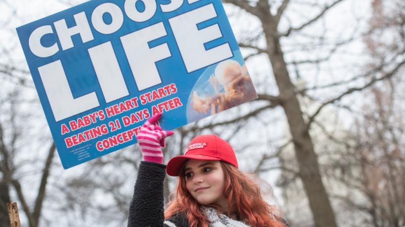 U.S. pro-life protester 