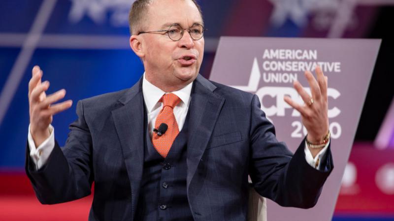 Mick Mulvaney in February 2020