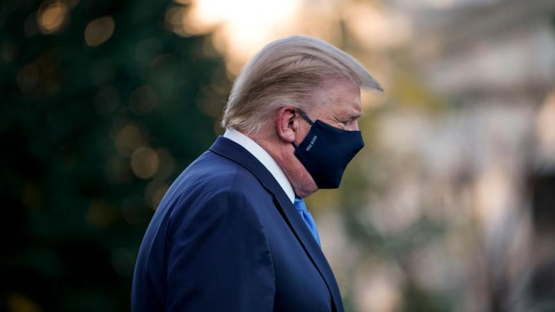 President Trump on October 2, 2020