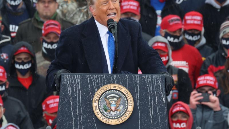 President Trump on October 27, 2020