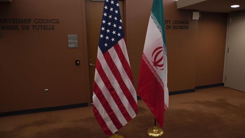 US and Iranian flags in 2016