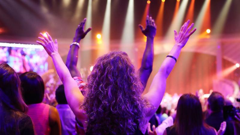 Worshippers at Texas church in 2017 