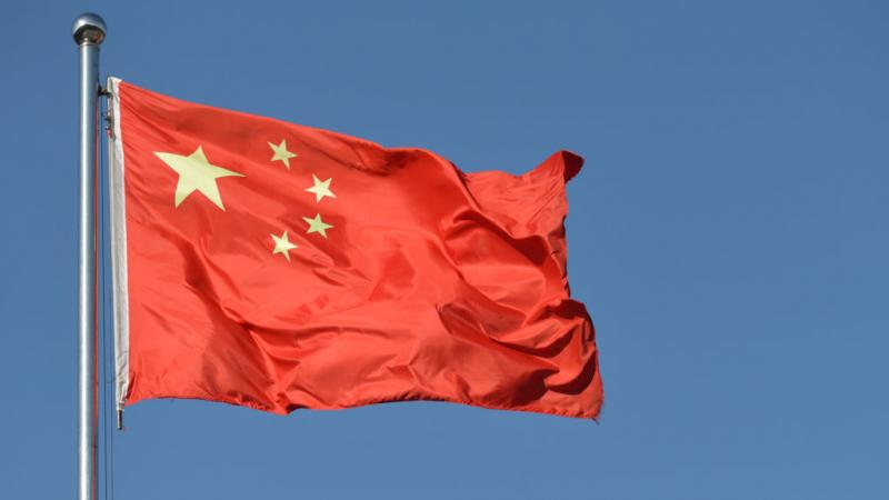Chinese flag in 2017