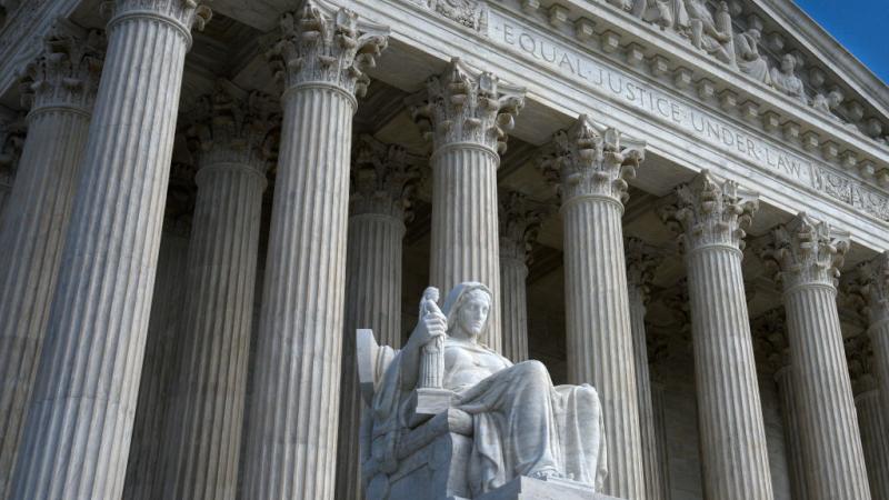 Supreme Court building in 2018