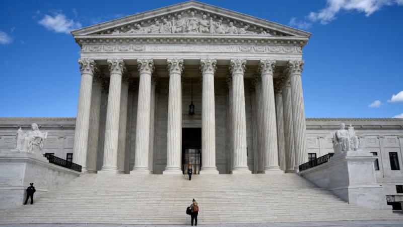 Supreme Court building in 2018