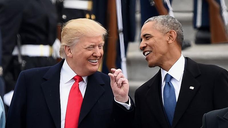 Trump Obama