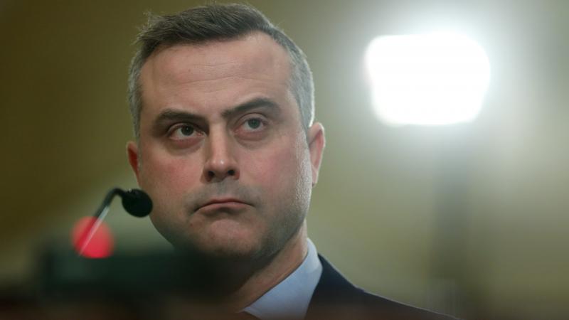 President and CEO of Dominion Voting Systems John Poulos testifies during a hearing before the House Administration Committee January 9, 2020 on Capitol Hill in Washington, DC.
