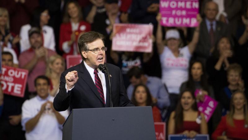Texas Lt. Gov. Dan Patrick in Oct. 2018
