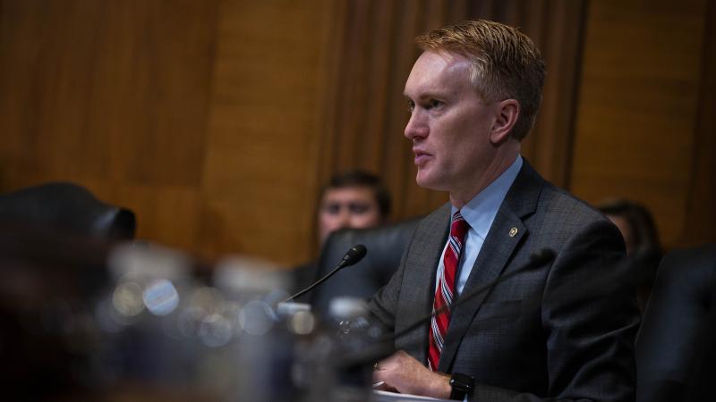 U.S. Sen. James Lankford (R-OK) speaks during a Financial Services and General Government Subcommittee hearing, with U.S. Secretary of Treasury Steve Mnuchin, on the proposed budget estimates and justification for FY2020 for the Treasury Department at the U.S. Capitol on May 15, 2019 in Washington, DC.