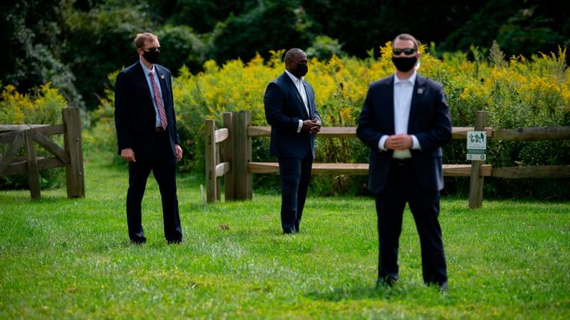 Secret Service agents in Sept. 2020