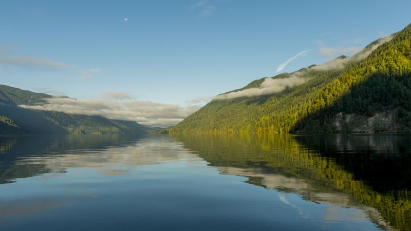 Lake Crescent on the Olympic Peninsula