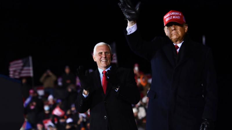 Trump at his final 2020 rally, Grand Rapids, MI, Nov. 3