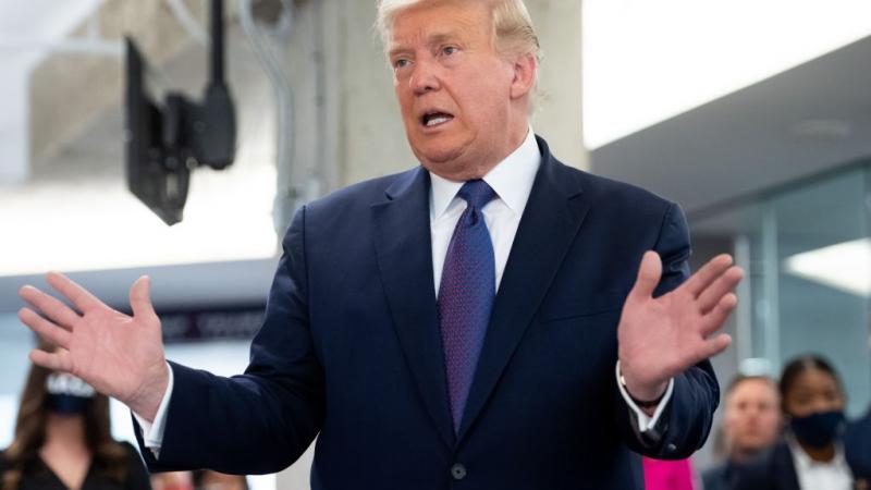 President Trump on November 3, 2020