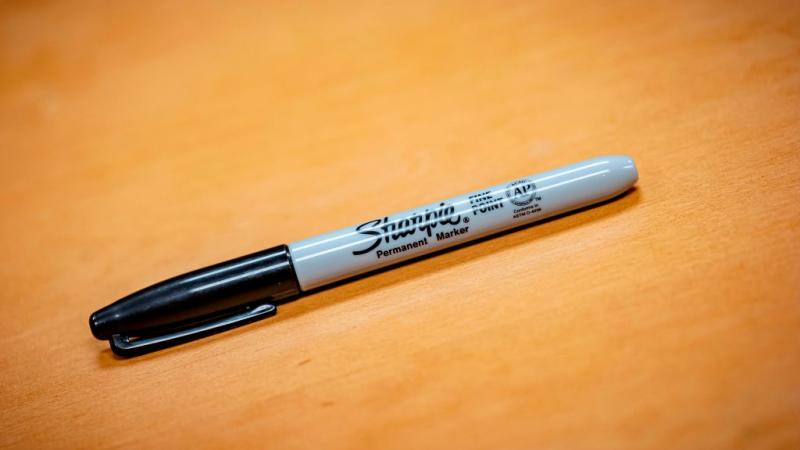 Sharpie in in Phoenix, Arizona on November 5, 2020