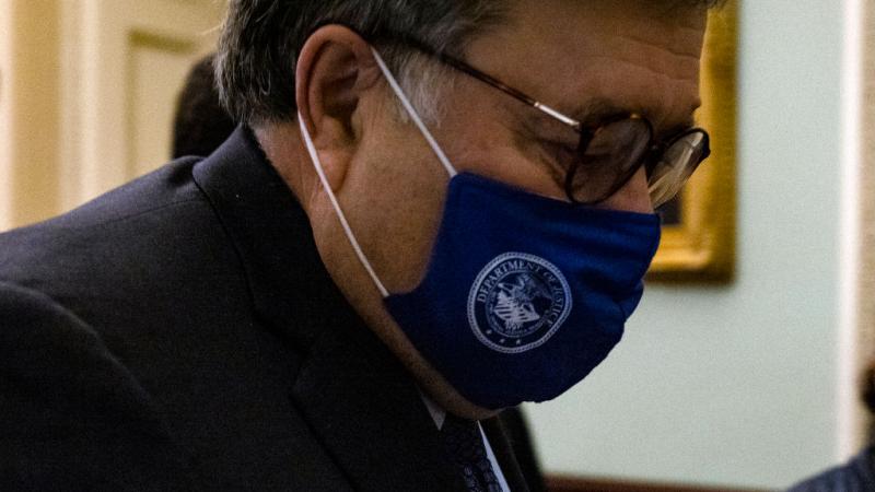 Attorney General William Barr on November 9, 2020