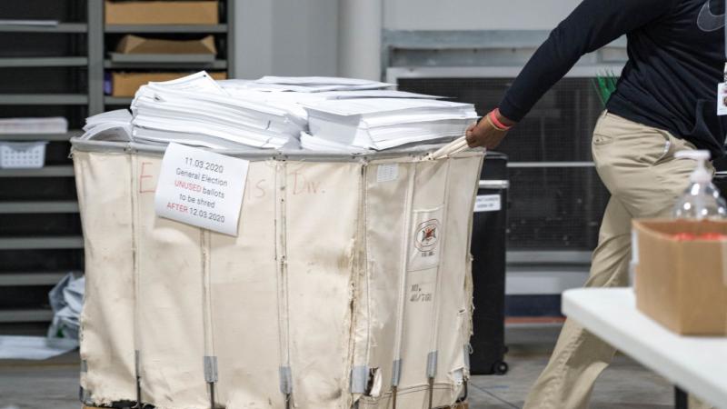 Ballot counting in Georgia
