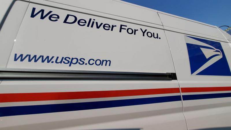 USPS truck Sept. 2020