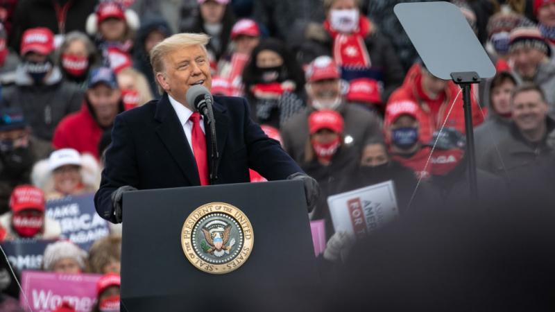 President Trump on October 30, 2020