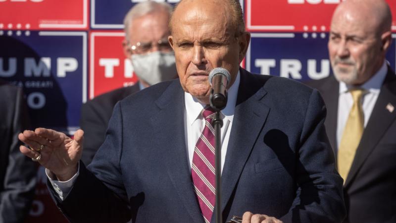Rudy Giuliani on November 7, 2020
