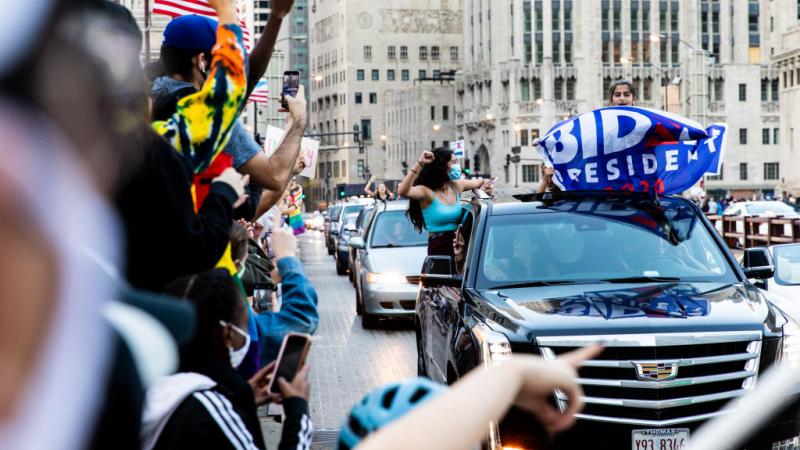 Pro-Biden celebrations in Chicago