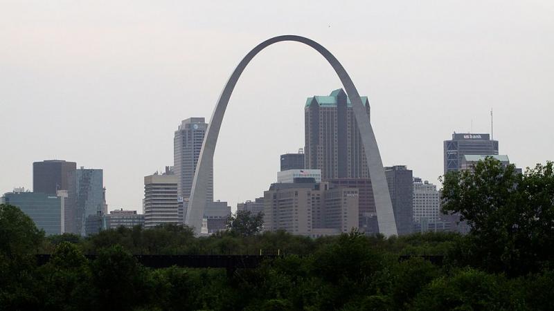 Gateway Arch in St. Louis, Missouri in 2012