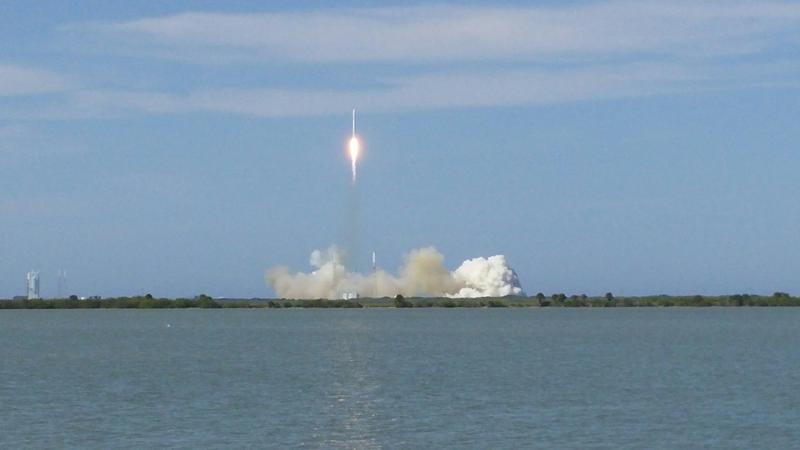 Rocket launch at Kennedy Space Center 