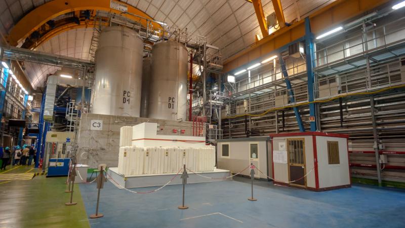 Gran Sasso National Laboratory in L'Aquila, Italy