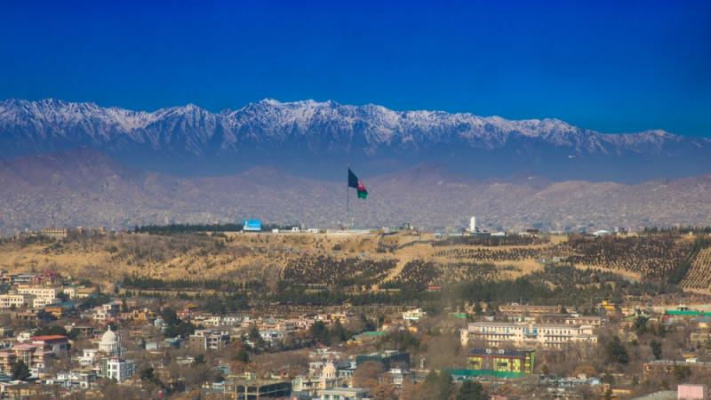 Overview of Kabul, Afghanistan