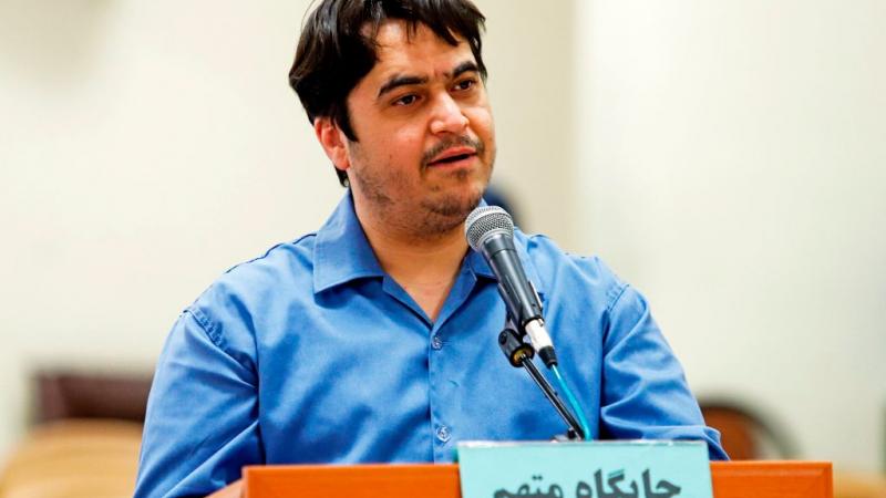 Ruhollah Zam in June 2020