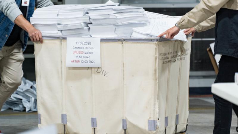 Ballot recount in Atlanta, Nov. 13