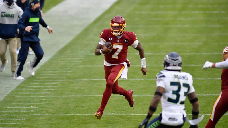 Washington Football Team quarterback Dwayne Haskins