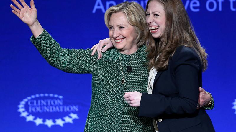 Hillary and Chelsea Clinton in 2015