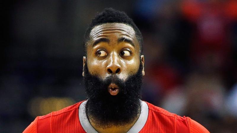  James Harden of the Houston Rockets