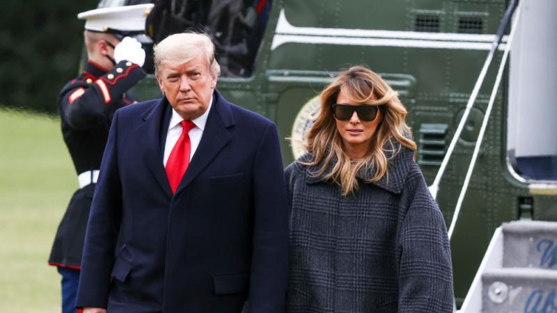 President Trump and first lady Melania 