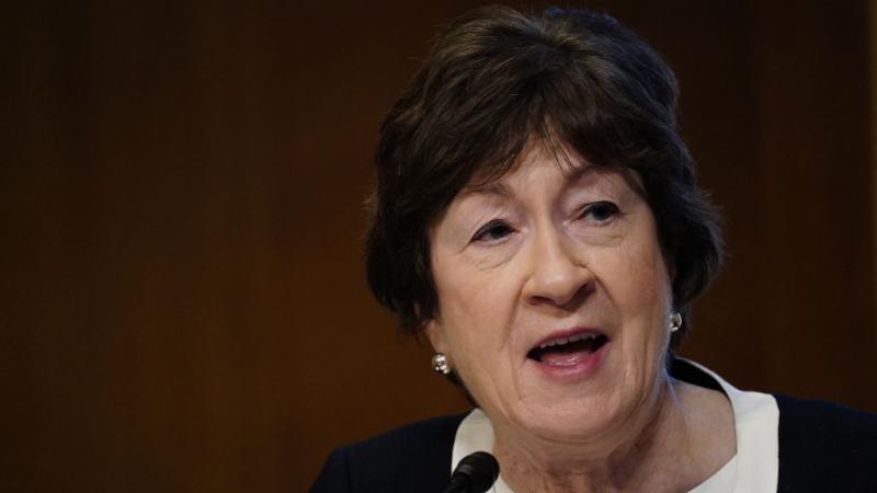 Sen. Susan Collins on Jan. 19, 2021