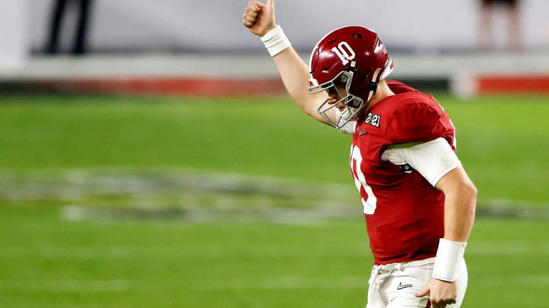 Alabama QB Mac Jones