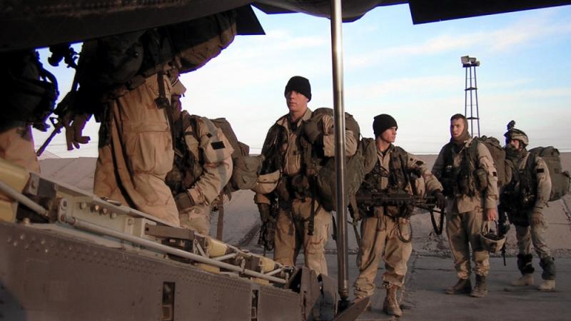 American troops at K2 in 2004